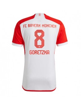 Billige Bayern Munich Leon Goretzka #8 Hjemmedrakt 2023-24 Kortermet